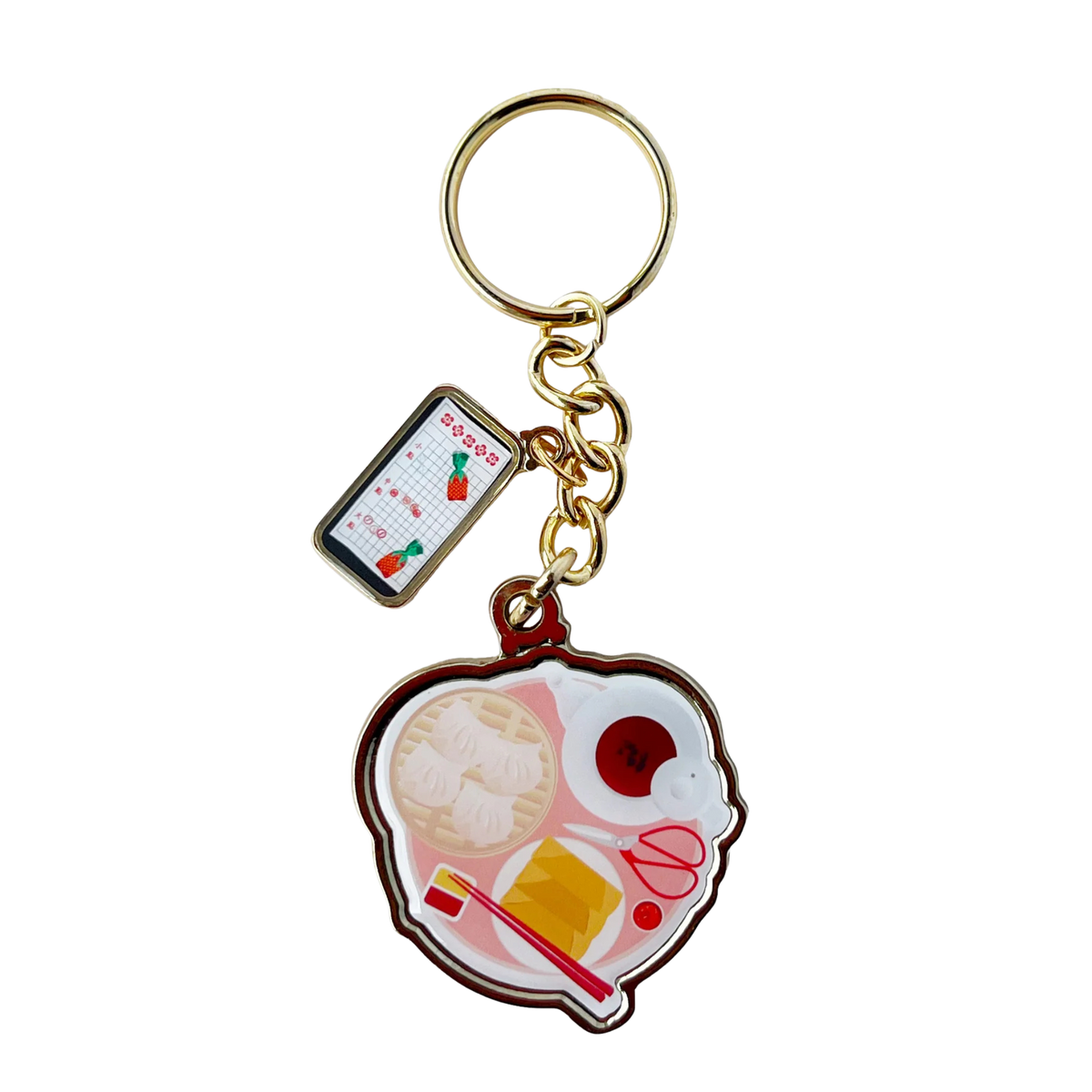 Dim Sum Keychain