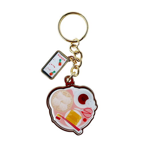 Dim Sum Keychain