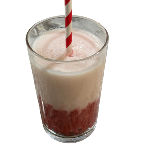 Realistic Red Bean with Milk Candle