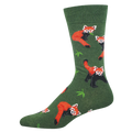 Men's Red Pandamonium Socks