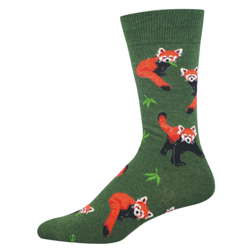 Men's Red Pandamonium Socks