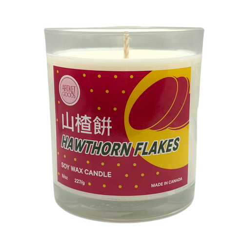 Hawthorn Flakes Soy Wax Candle