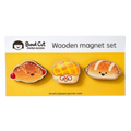 Chinese Bakery Buns Wooden Magnet Set