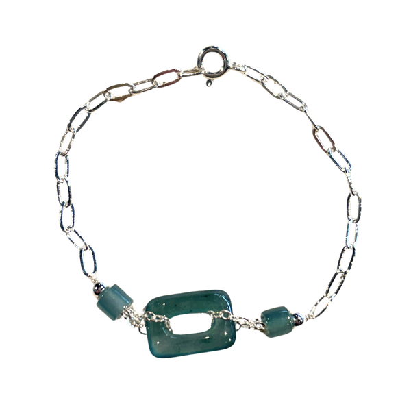 Rectangular Jade Bracelet