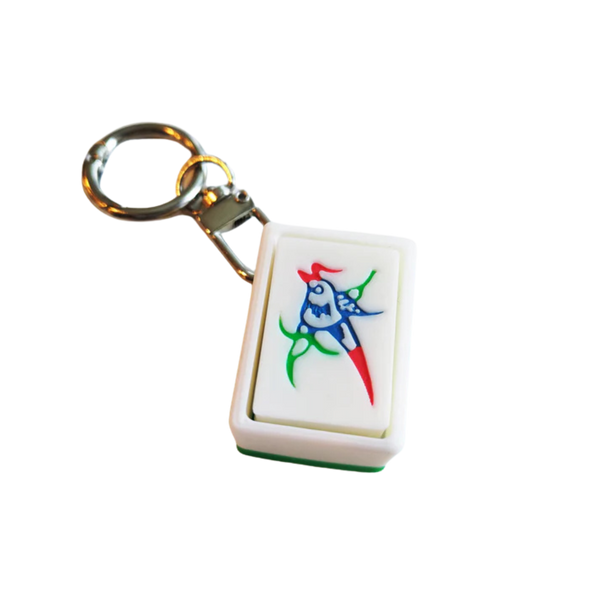 Mahjong Clicker Keychain