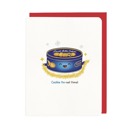 Cookie Tin-sel Time! Card
