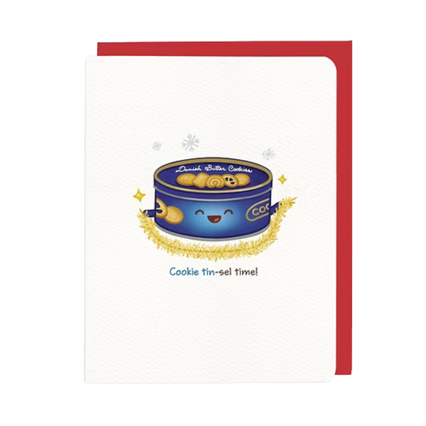 Cookie Tin-sel Time! Card