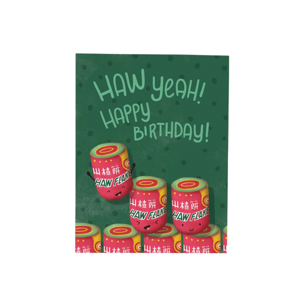 Haw Yeah Birthday Greeting Card