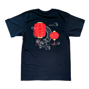 FHC x Justine Crawfart Dragon and Lantern T-shirt