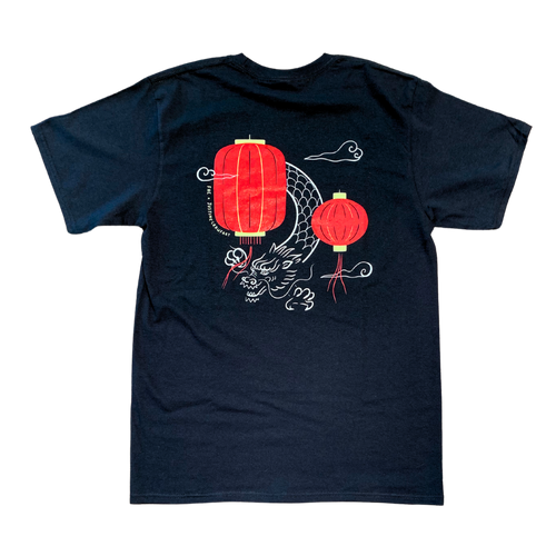 FHC x Justine Crawfart Dragon and Lantern T-shirt