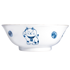 Lucky Cat 34oz Bowl