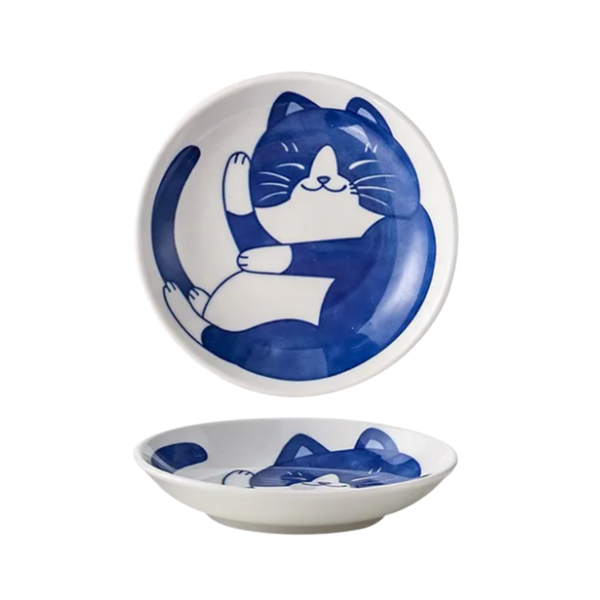 Lucky Cat Sauce Dish