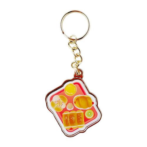Bakery Tray keychain