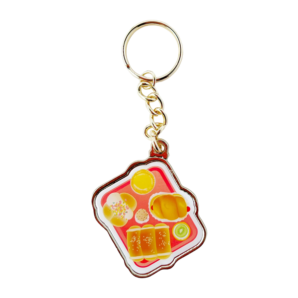 Bakery Tray keychain