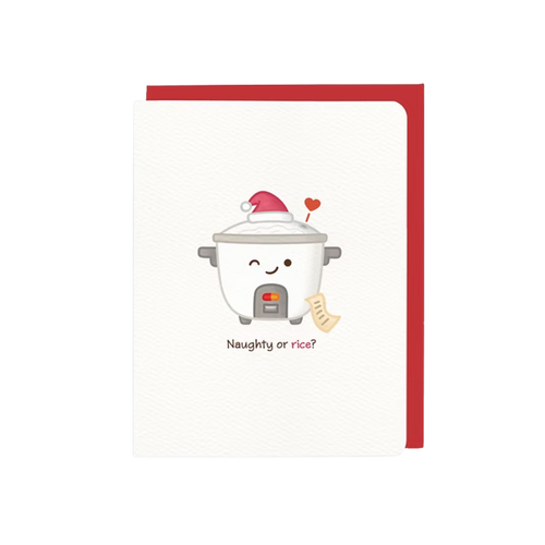 Naughty or Rice Card