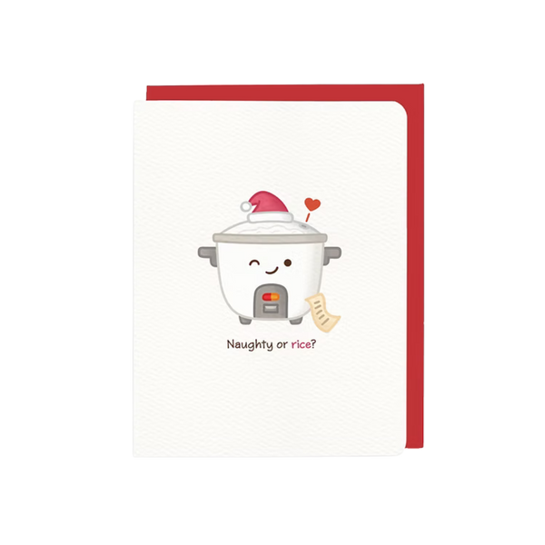 Naughty or Rice Card