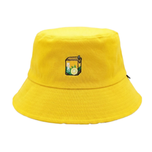 Lemon Tea Reversible Bucket Hat