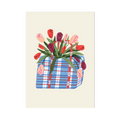 Laundry Bag Tulips Print