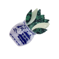 Porcelain Plant Claw Clip
