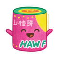 Hawflakes Sticker