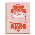 Till Chopsticks Do Us Apart Card