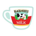 Condensed milk vinyl sticker