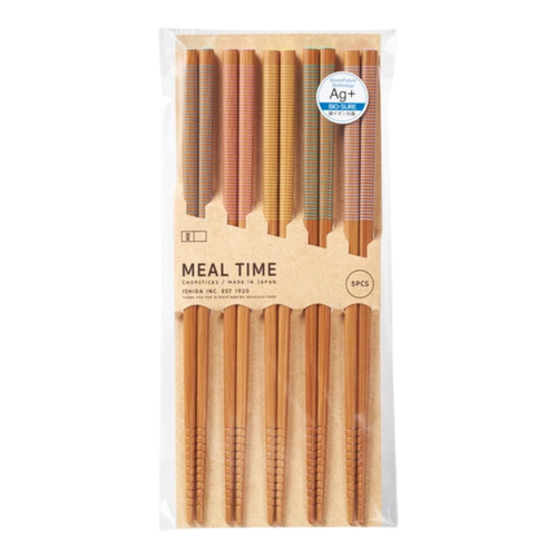 Striped Bamboo Chopsticks