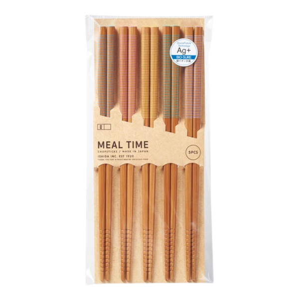 Striped Bamboo Chopsticks