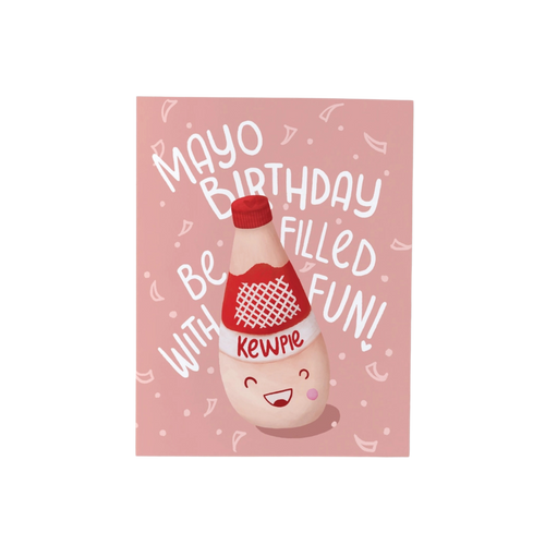Kewpie Mayo Asian Inspired Birthday Card