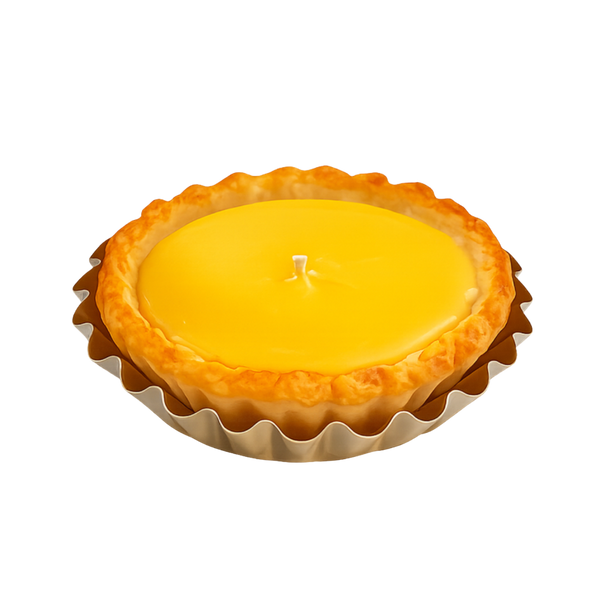 Realistic Egg Tart Candle