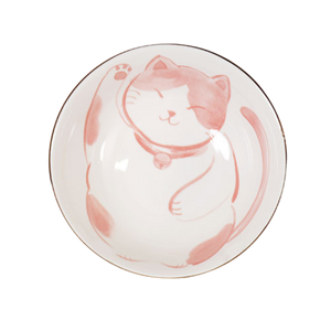 Lucky Cat 7.5" Bowl