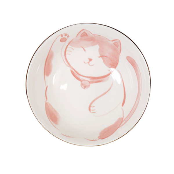 Lucky Cat 7.5" Bowl