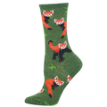 Ladies Red Pandamonium Socks