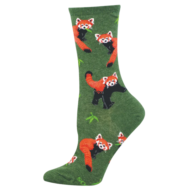 Ladies Red Pandamonium Socks