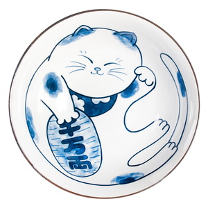 Lucky Cat 34oz Bowl