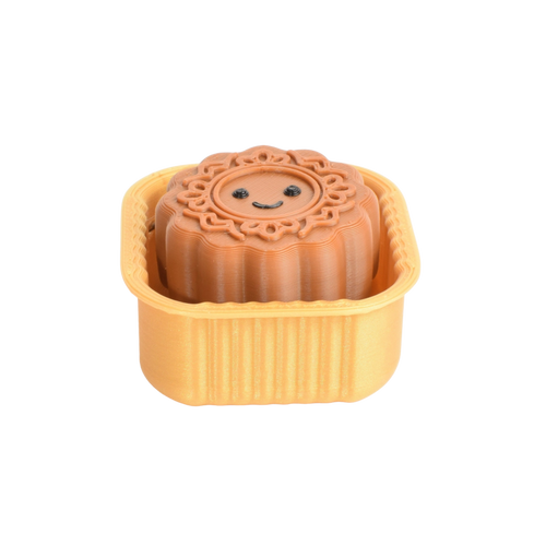 Yummy Mooncake Clicker Keychain