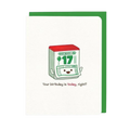 Your Birthday is Today, Right Card