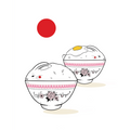 Rice Bowl Bunnies Print
