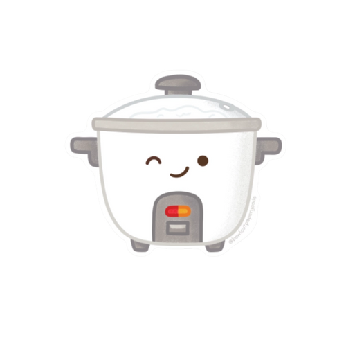Rice Cooker Sticker
