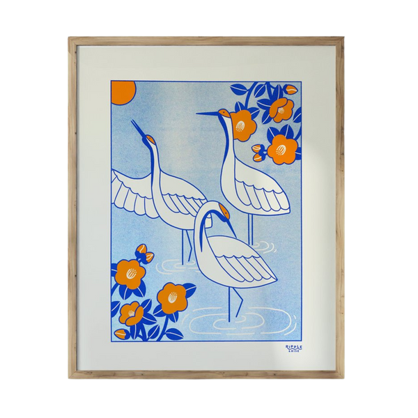 Kazoku Risograph Art Print