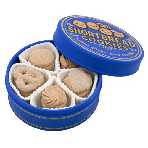 Yummy Cookie Tin Fidget Clicker