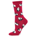 Ladies Panda Cuddle Puddle Socks
