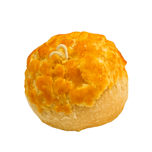 Realistic Pineapple Bun Candle