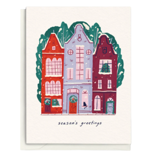 "Seasons Greetings" Holiday Card