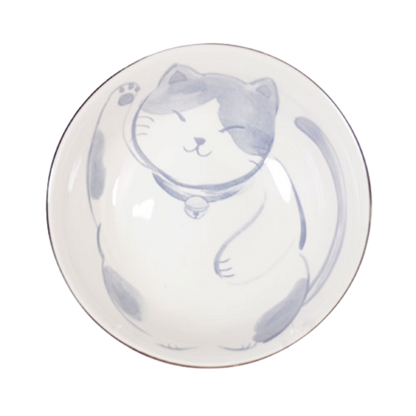 Lucky Cat 7.5" Bowl