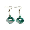 Small Cloud Jade Drop Earrings