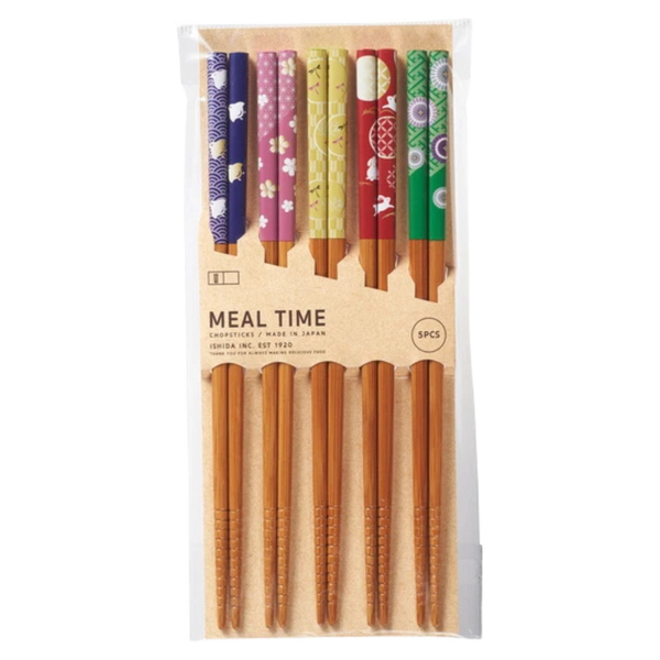 Patterned Bamboo Chopsticks