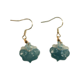 Mini Cloud Jade Drop Earrings