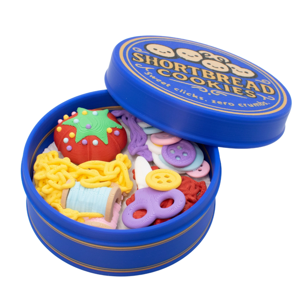 Yummy Cookie Tin Fidget Clicker