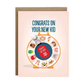 Year of the Goat Baby Greeting Card